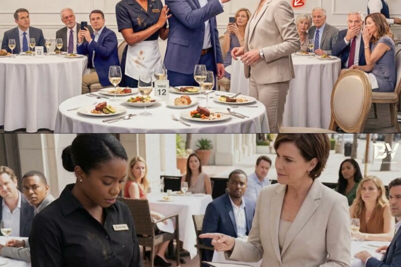 Billionaire Met School Friend as Waitress — Manager’s Jaw Dropped at What Happened