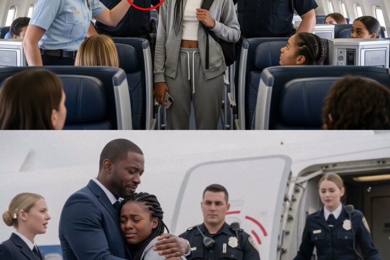(1) Flight Attendant Calls Cop On Black Girl–Speechless When Her Dad, The Airline CEO, Arrives 