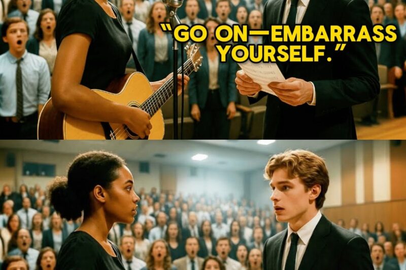 Sing This and I’ll Marry You” Billionaire’s Son Joked- Black Maid’s Daughter’s Shocked Everyone