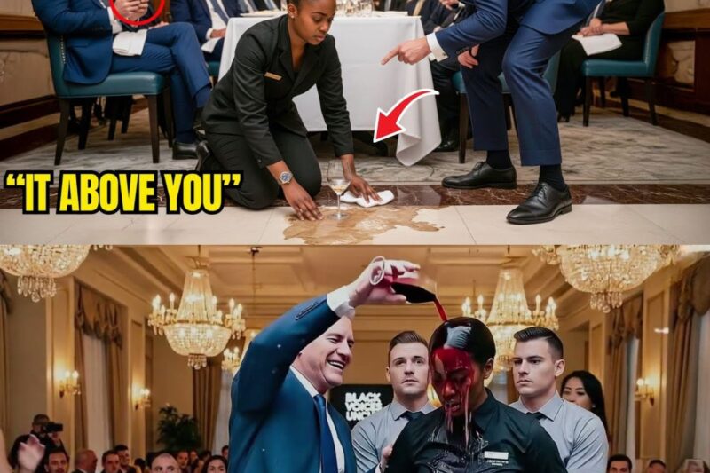  Billionaire Humiliates Black Waitress in Front of Everyone – Her Response Stuns the Entire Room 