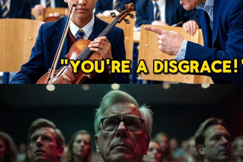 The Teachers Made a Black Boy Play Violin as a Joke, But His Performance Leaves Them Speechless 