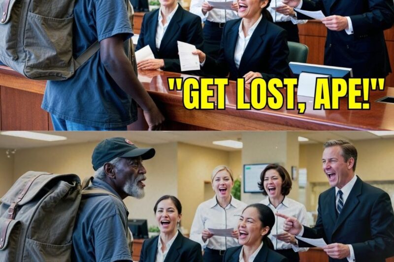 Old Black Man with a Sack Claims Bank Ownership—They Laughed Until They Regretted It