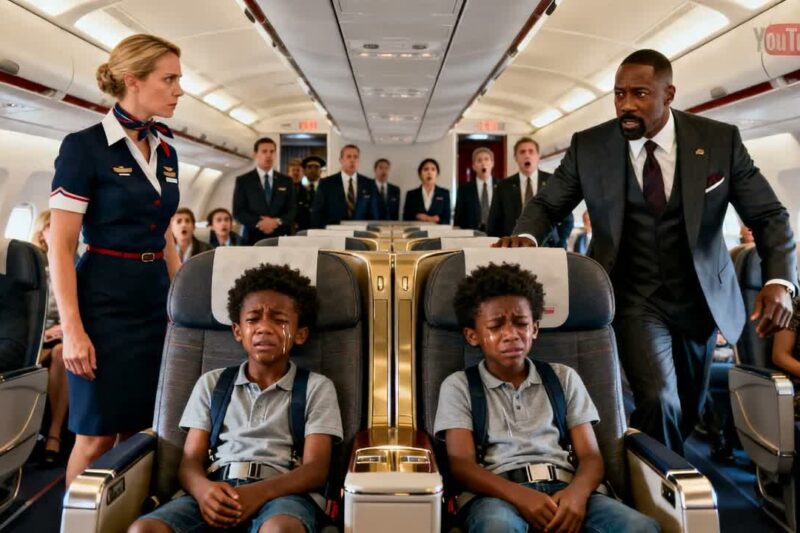 Black Twins Were Humiliated on a Flight — Then Their CEO Father Arrived