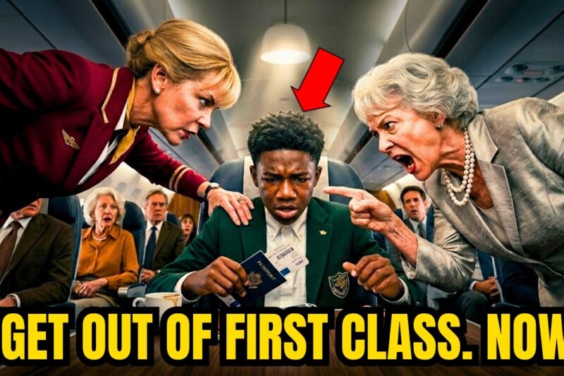 They Laughed at a Black Teen in First Class — Unaware of What Was Coming
