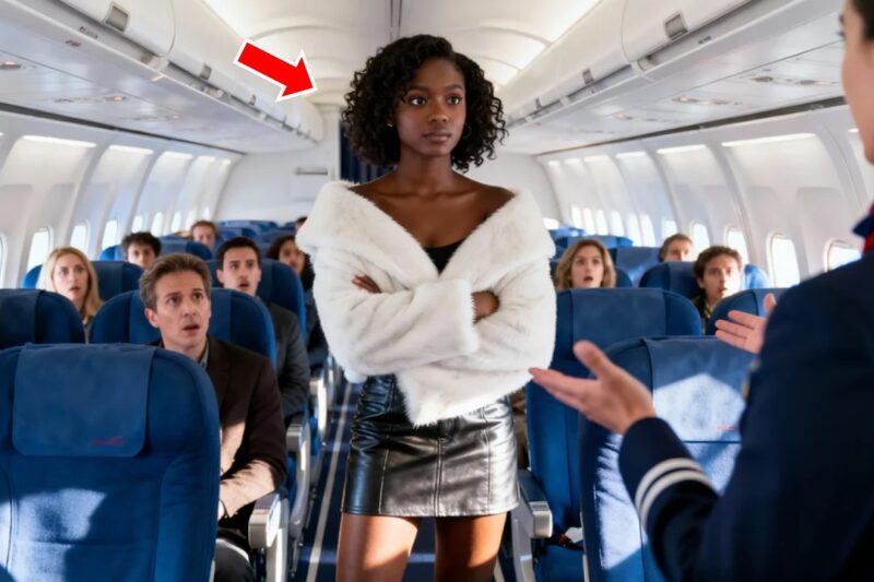 White Passenger Takes Black Woman CEO’s Seat — Seconds Later, the Plane Is Grounded…