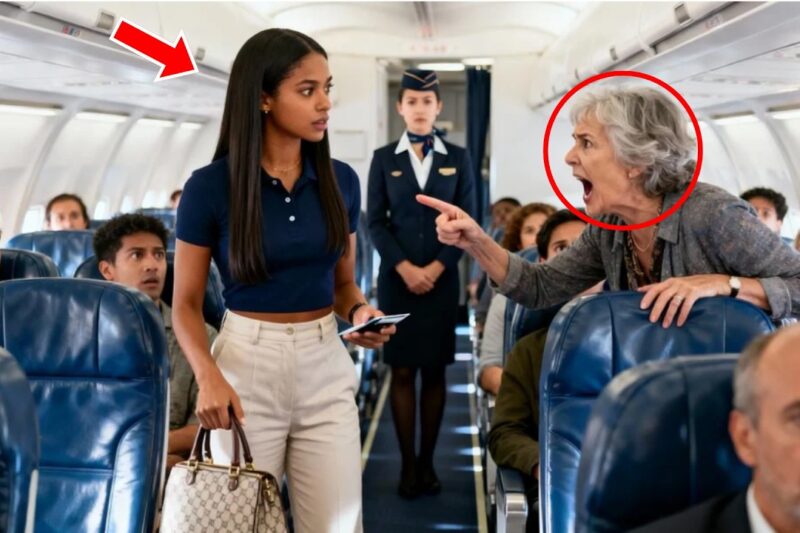 White Passenger Takes Black Woman CEO’s Seat — Seconds Later, the Plane Is Grounded…