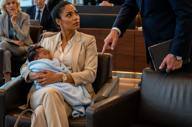 He Denied Her The Seat, Claiming It Was For A “Real Executive.” Then He Looked At The Boarding Screen—And Realized This Mother Controlled The Multi-Million Dollar Merger