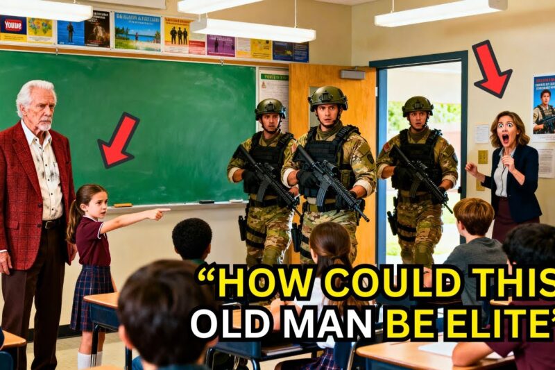 They Mocked the Girl for Saying Her Grandad Was a SEAL Legend — Then Froze When the Unit Walked In