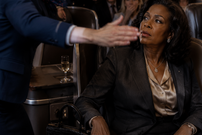 Flight Attendant Slaps Black Woman—Unaware She’s the Billionaire Who Owns the Plane