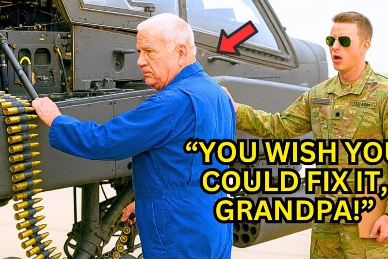 Experts Couldn’t Repair the AH-64 Apache Engine — Until the Commander Called a Legendary Veteran 