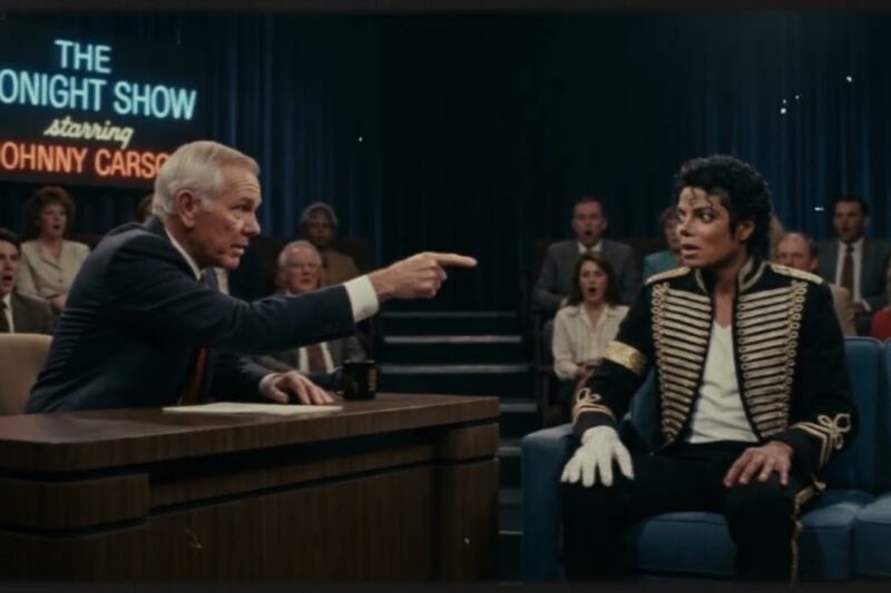 Johnny Carson Challenged Michael Jackson to Sing Without Music— 30 Seconds Later, Nobody Could Speak 