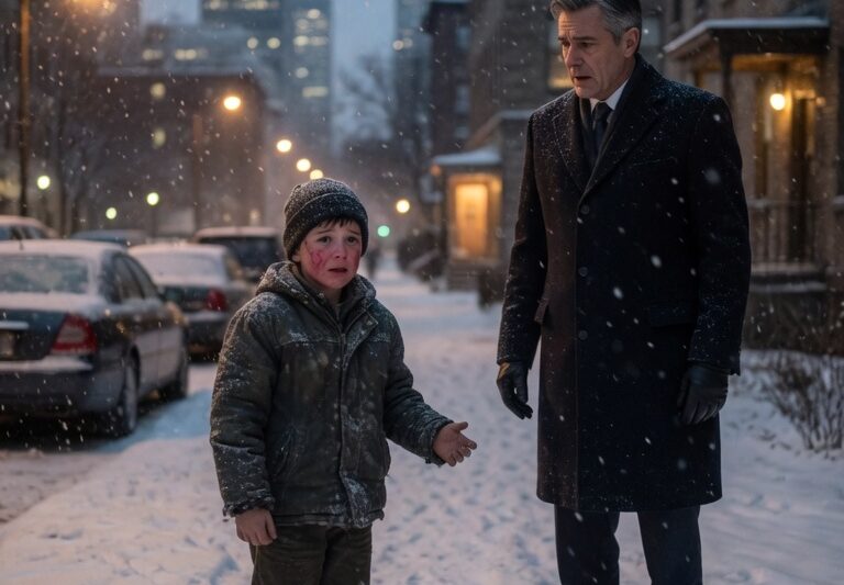 The CEO Followed a Worried Boy Into the Snow After Hearing One Sentence About His Missing Mother