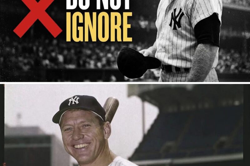 Mickey Mantle: What Went Wrong With a Baseball Legend?