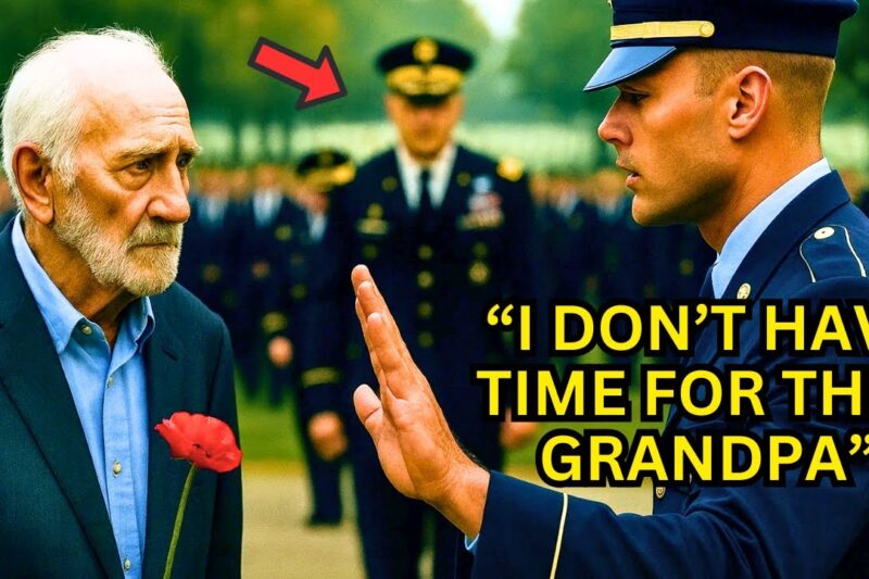 Guards Refused the Old Man at the General’s Funeral — Until a 4-Star General Halted Everything 