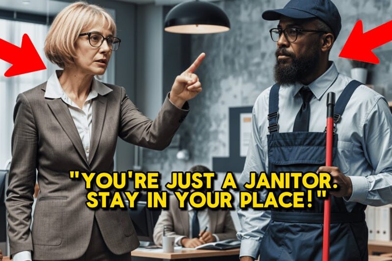 CEO Goes Undercover as a Janitor, What He Discovers About His Employees Leaves Him Speechless. 