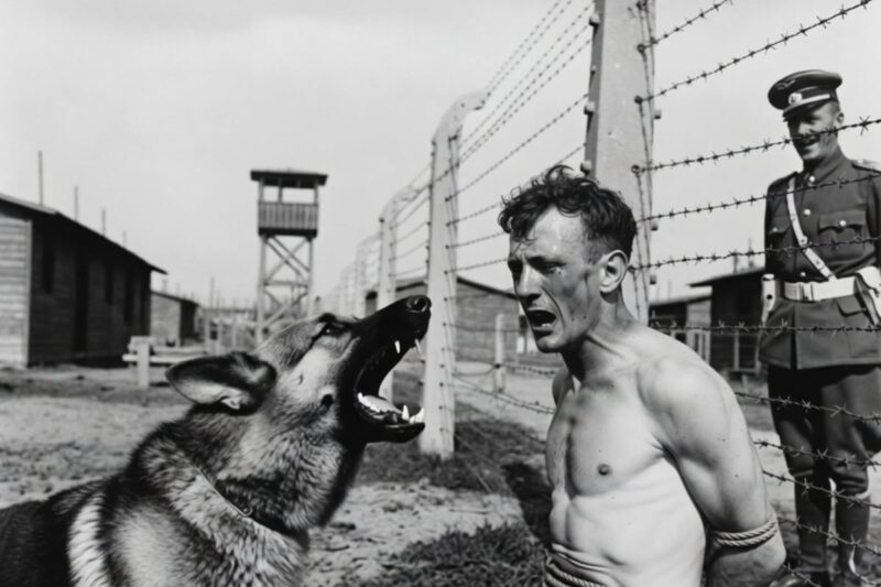 A German Officer Ordered His Dog to Attack a Prisoner—Then Something Impossible Happened
