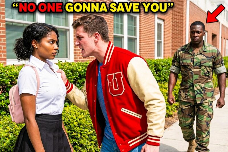 Bully Corners Black Girl Outside—Unaware Her Navy SEAL Brother Was Watching