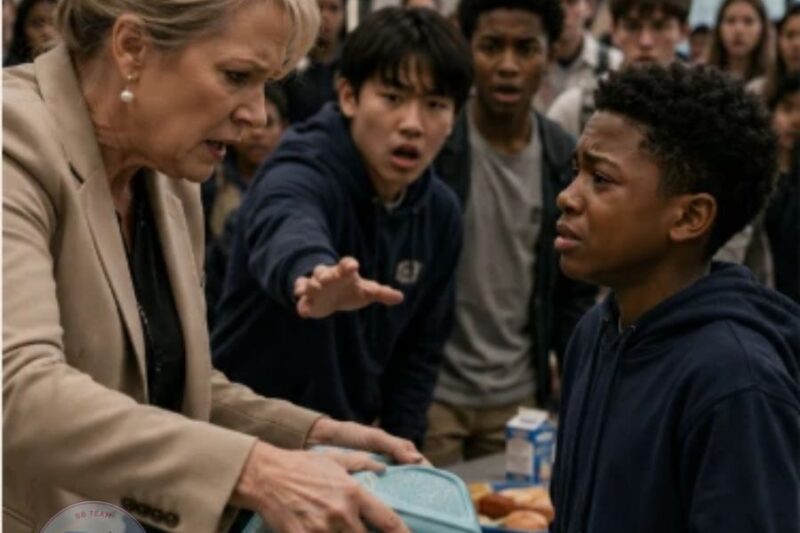 Teacher Threw Black Student’s Food Away — Until Father Walked In Wearing Military Uniform