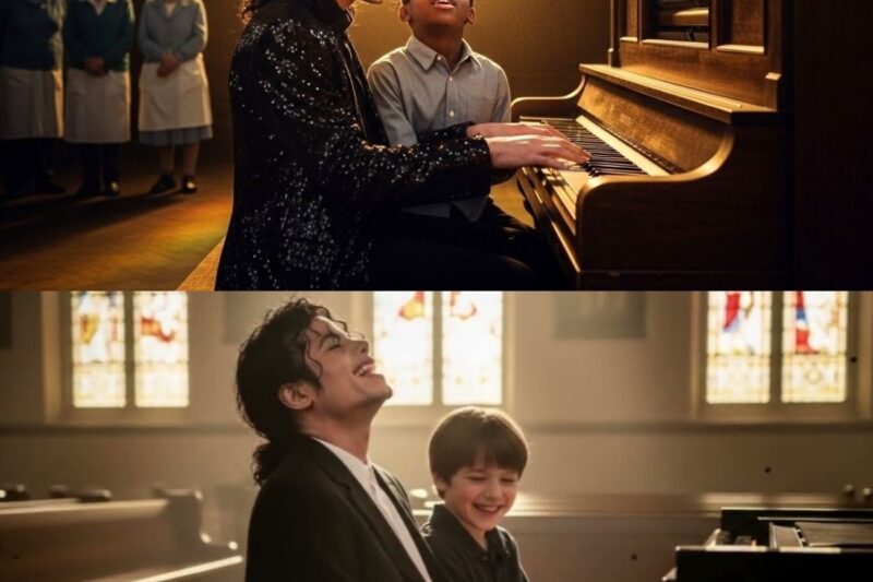 Michael Jackson Saw Blind Boy Playing Piano in Church — Sat Down Next to Him and Made Everyone CRY