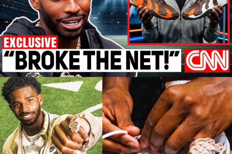 Nike servers completely crash in eight minutes as Shedeur Sanders unleashes a nuclear drop that leaves corporate executives in total chaos!