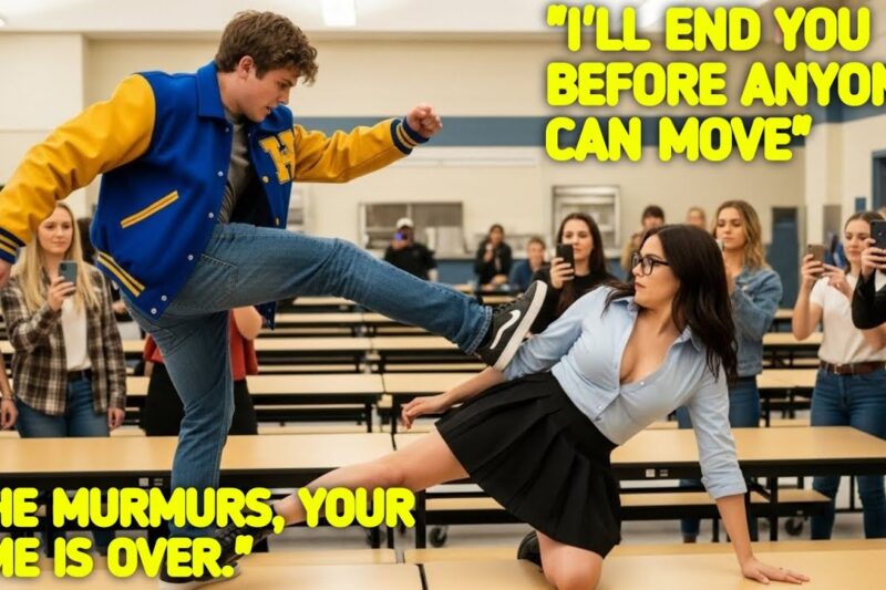 “BULLY KICKS THE QUIET NEW PRINCIPAL — UNAWARE OF THE CHANGE” 