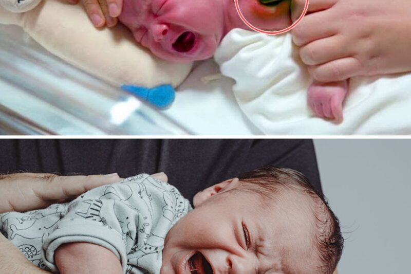 Baby Wouldn’t Stop Crying Dad Look Under Her & Calls Emergency!