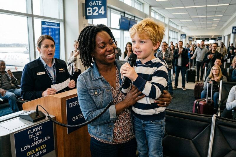 1 Gate Agent. 6 Words. The Day My Son Shook An Airport