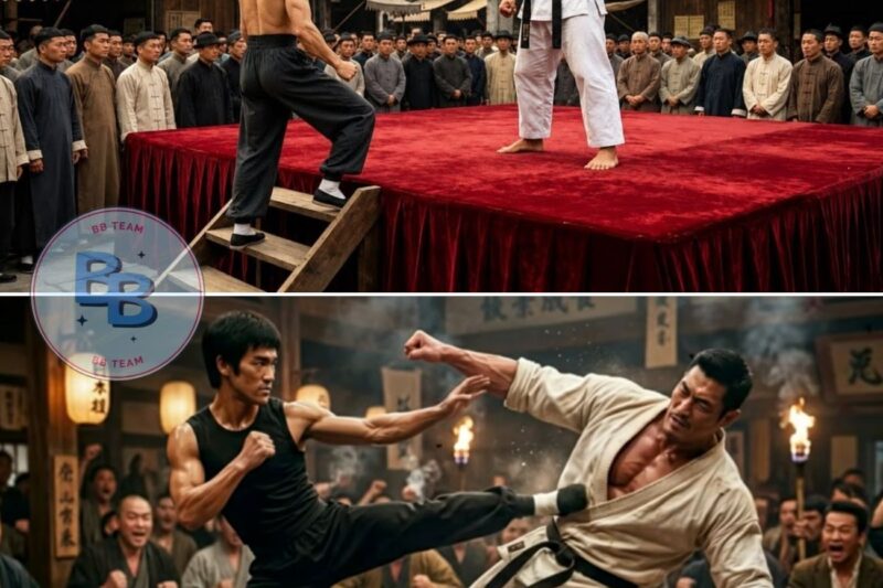 The Most Feared Karate Bully Humiliated an Old Woman… Then Bruce Lee Destroyed His Pride