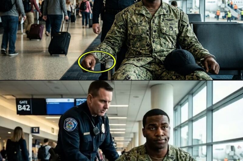 Airport Cop Handcuffed a Black Navy SEAL — Then His Entire Team Walked In