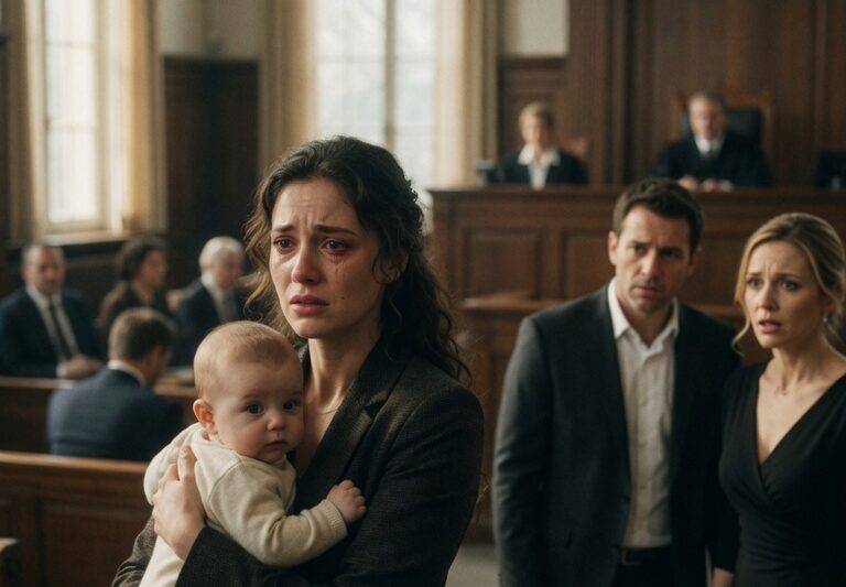 In Divorce Court With Their Baby, She Confronted His Lover—Then Revealed the Whole Truth