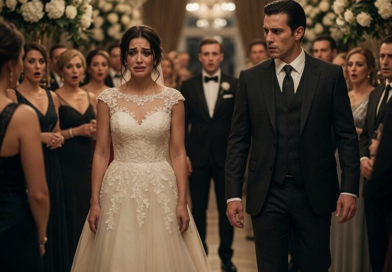 Everyone Thought the Bride Was Finished — Then the Mafia Boss Spoke Three Words That Shocked the Hall