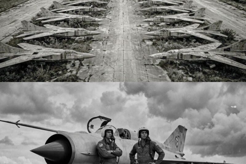 Inside the Abandoned Cuban Airfield Where 130 Soviet MiG-23 Jets Sit Rusting Since USSR Collapsed