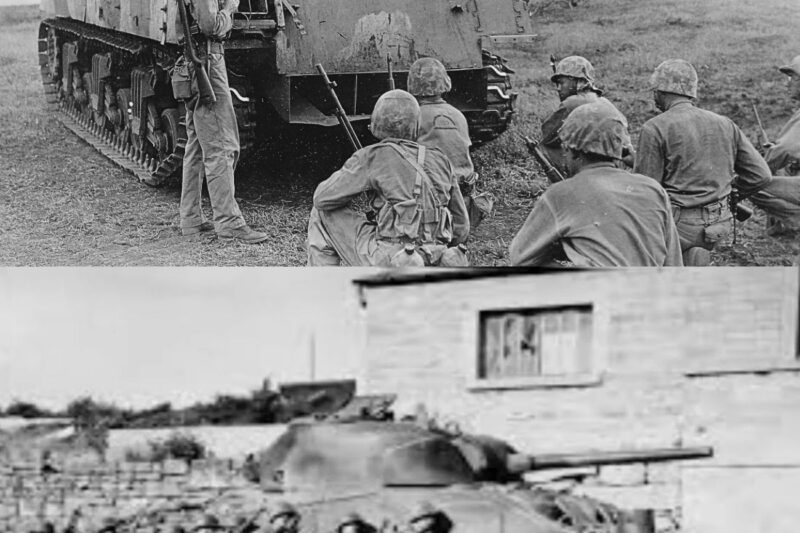 Japanese Officers Couldn’t Explain The Telephone Mounted On Australian Tanks