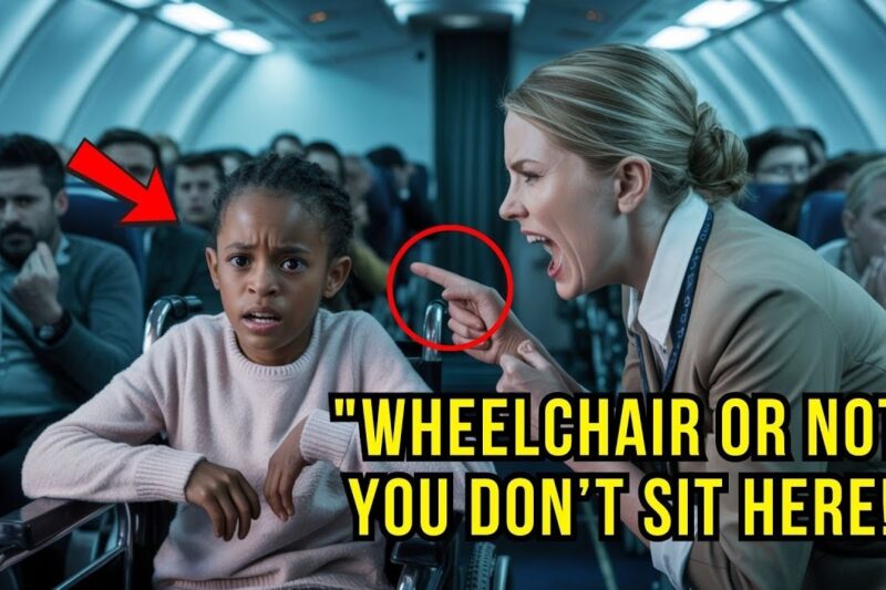 Flight Attendant Bullies Disabled Black Girl in Aisle—Minutes Later She’s Sobbing on the Cabin Fl