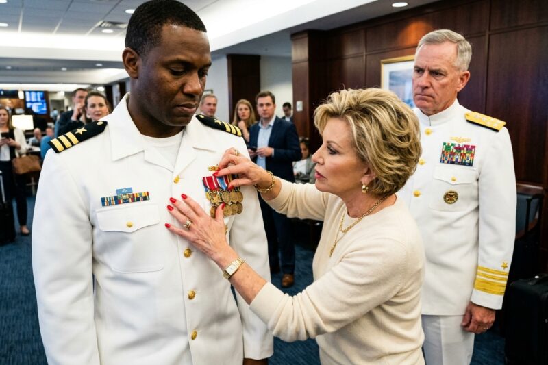 Humiliated In Handcuffs Over His Own Medals—Until A Mysterious Admiral Walked Through The Doors
