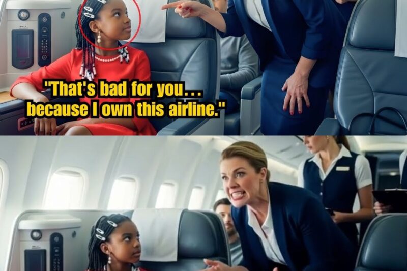 7-Year-Old Shocks First Class After Racist Passenger Targets Her