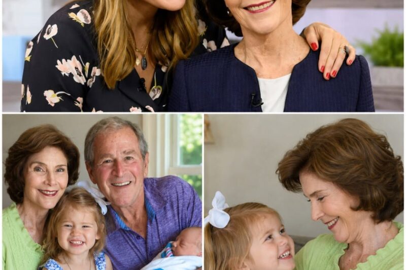 George W. Bush welcomes a new grandson at 79, but a shocking, mysterious name choice has sent the internet into an absolute frenzy. You must see this.