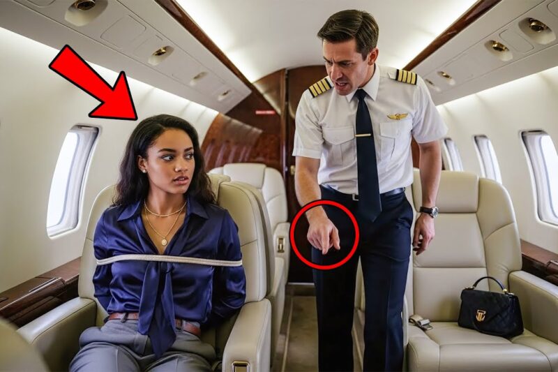 Pilot Calls Black Girl a “Threat,” Handcuffs Her on Private Jet — Then Her Billionaire Dad Walks In