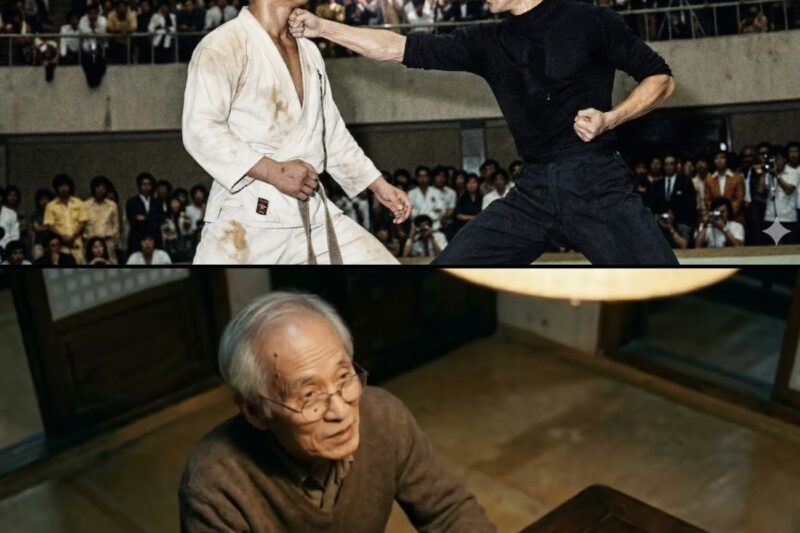 Taekwondo Champion Shouted “Any Real Man Here?” — Bruce Lee Stopped His Fist One Inch Away