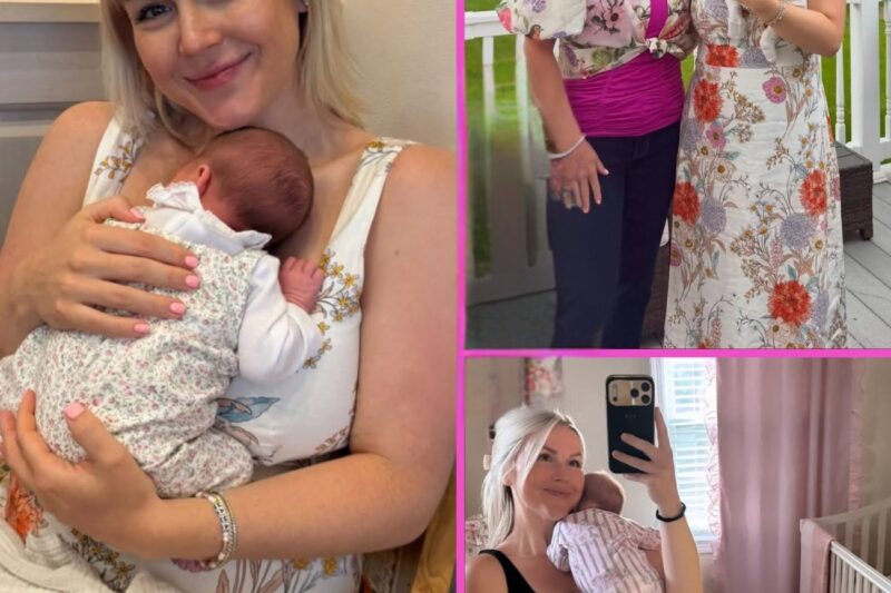 Karoline Leavitt shares adorable new photos as baby daughter Viviana celebrates one-month milestone
