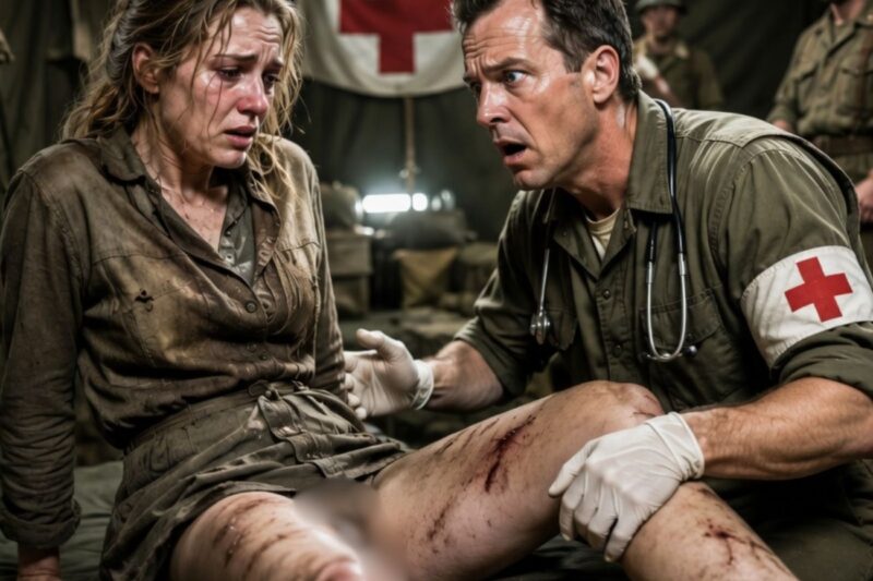 “I Can’t Close My Legs” – German Woman POW Shocks the American Doctor | HISTORY STORY