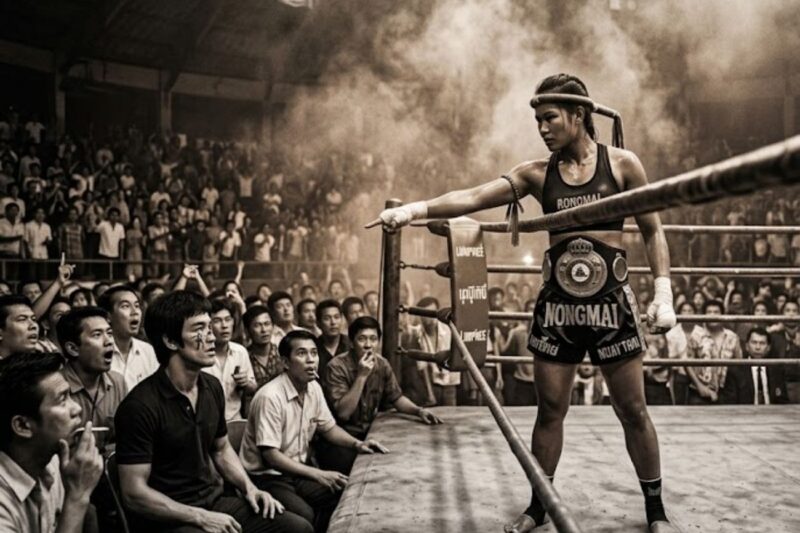 The Muay Thai champion chose a random man… she didn’t know it was Bruce Lee