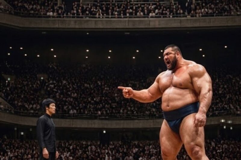800lb Giant Told Bruce Lee “I’ll End Your Career Tonight” — After 8 Seconds He Begged Ref to Stop!
