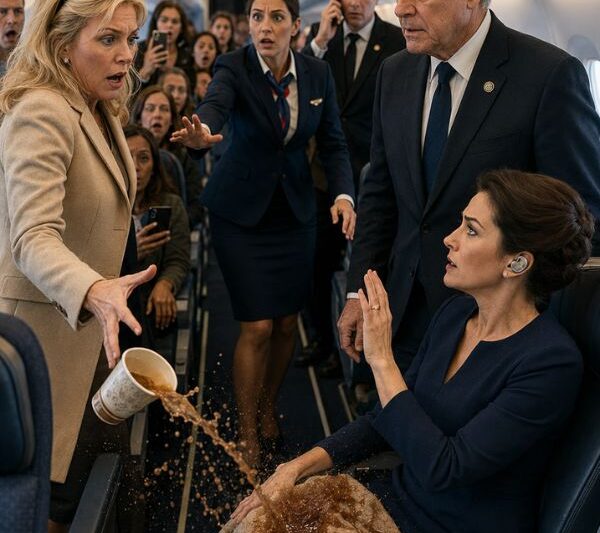 Karen Threw Hot Tea on a Deaf Judge’s Wife on Flight 606—Seconds Later, Karma Hit Hard Fast