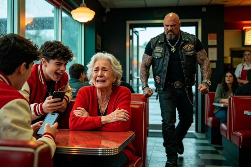Bullies Humiliated Elderly Woman by Cutting Her Hair — Hells Angels Bikers Made Them Cry