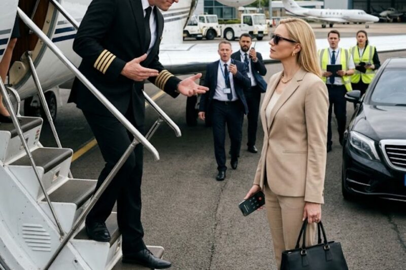 He Mocked Her as Too Average for a Private Jet—Until a Shocking Call Proved She Owned the Runway