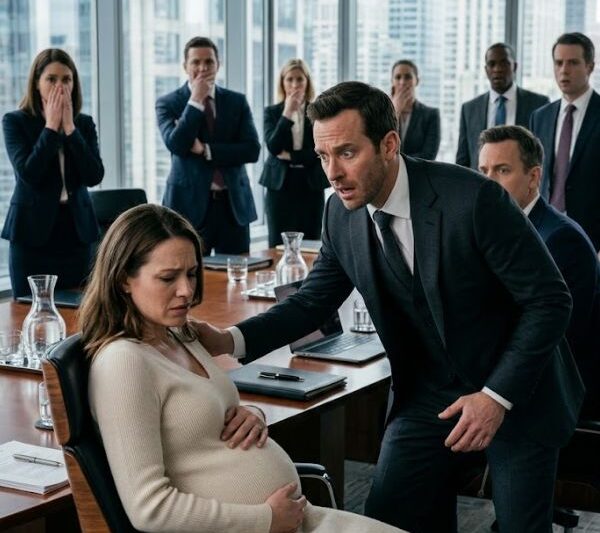 I Arrived to Sign Divorce Papers Eight Months Pregnant—Then My Billionaire Husband Noticed My Bump and Lost It