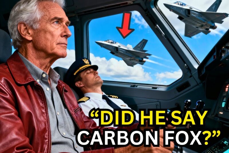 He Saved 164 Lives at 30,000 Feet — Then the F-35 Escorts Recognized His Call Sign 