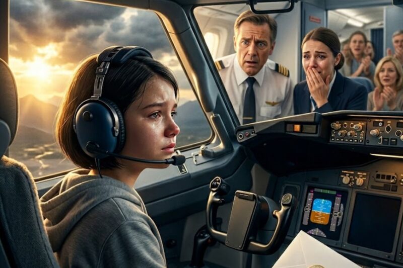 12yr old Girl Saved Plane from Crashing, 24hrs Later she Received a Shocking presidential invitation