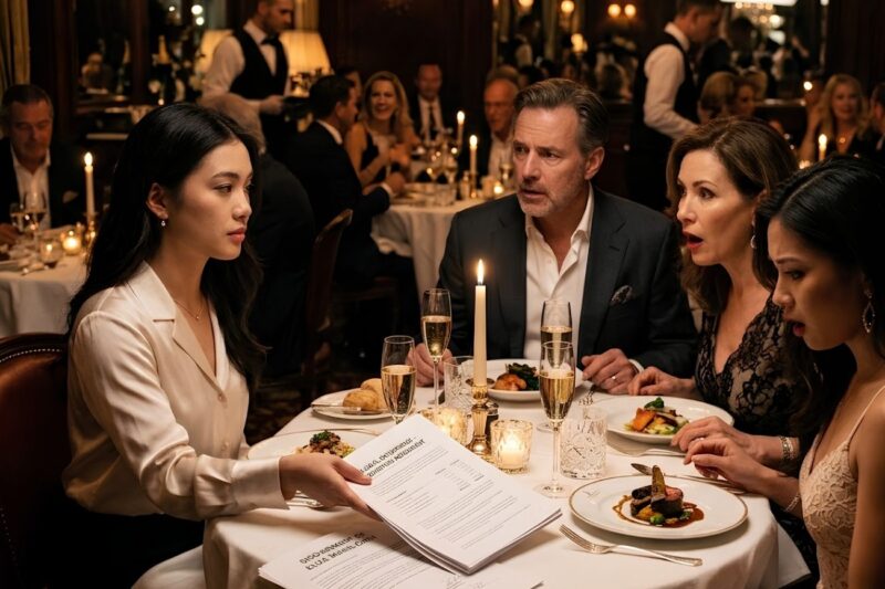 My Parents Handed Me Disownment Papers At Dinner — Then I Slid My $7M Contract Across… 